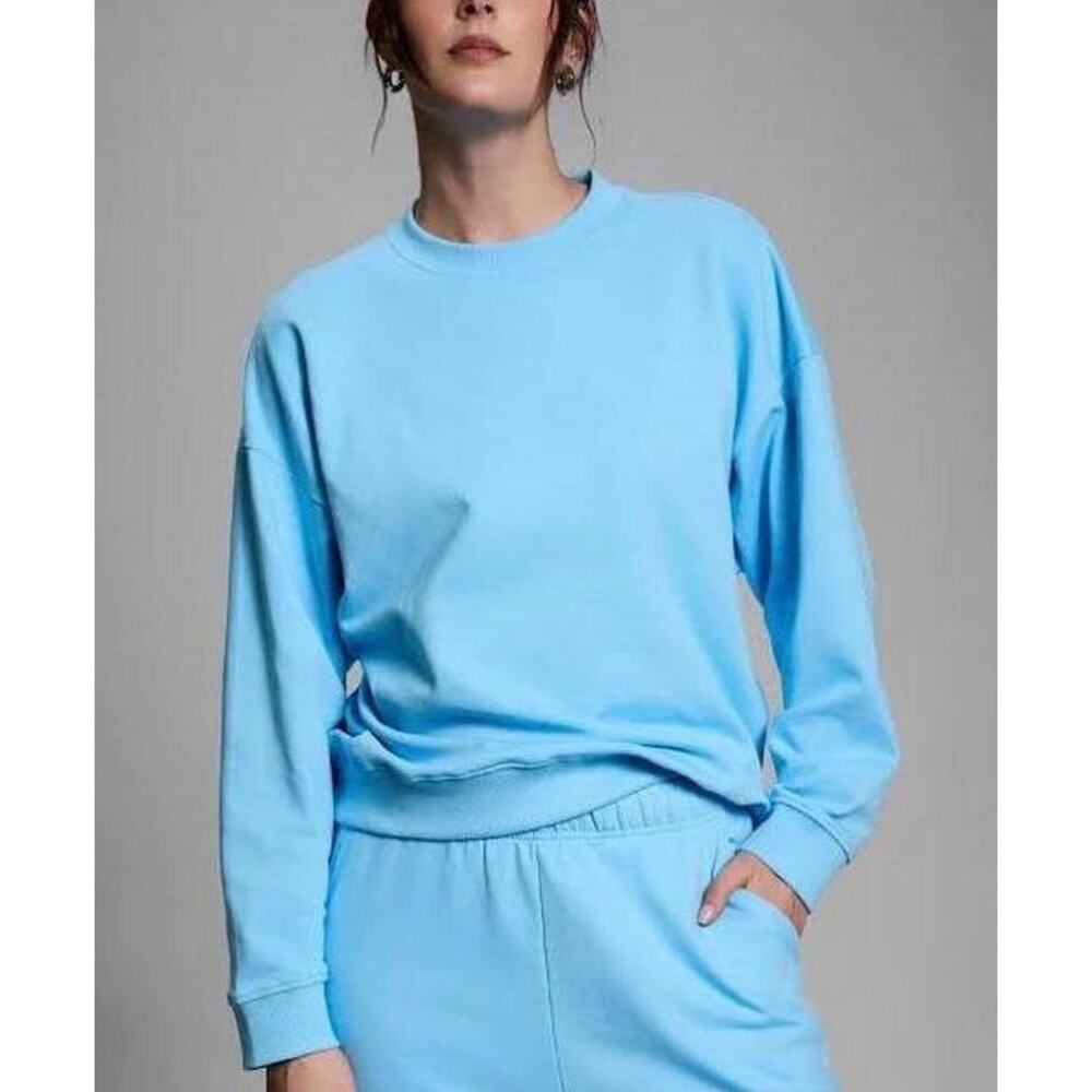 Year of Ours women’s size M/L crewneck sweatshirt in Sky Blue. NWOT
